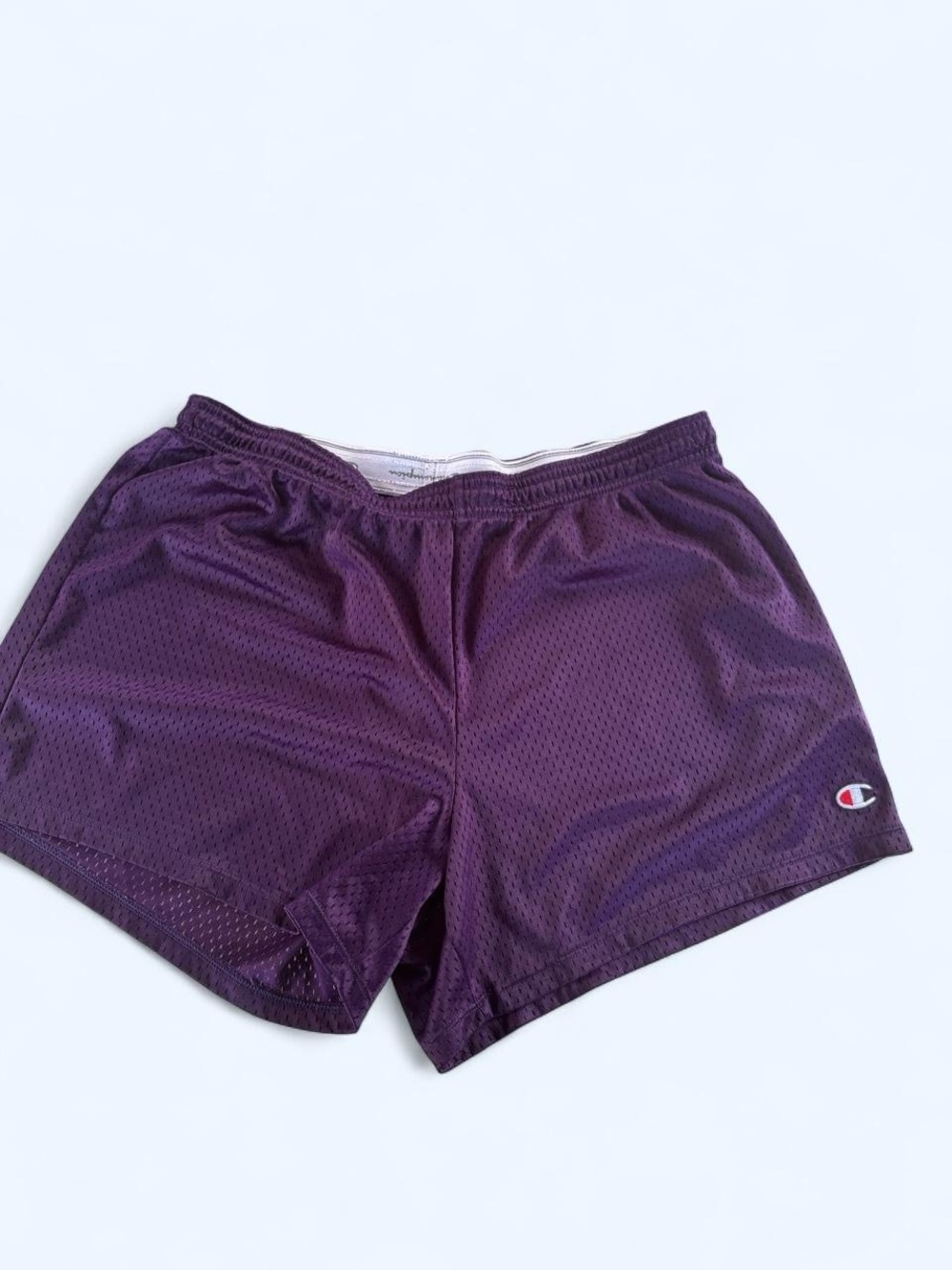 Champion Women's Purple Athletic Mesh Shorts